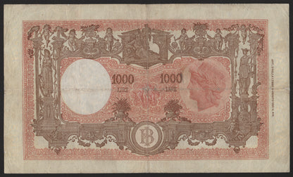 1000 LIRE GRANDE "M" (MEDUSA) 14/04/1948 BB