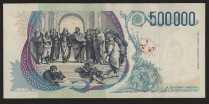 500000 LIRE RAFFAELLO 13/05/1997 SPL