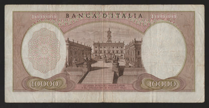 10000 LIRE MICHELANGELO SERIE SOSTITUTIVA 1966 BB