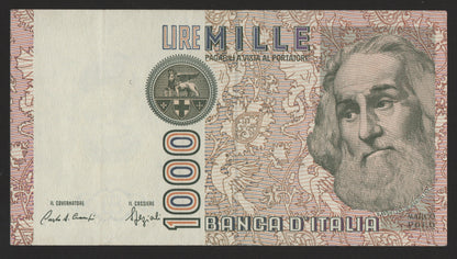 1000 LIRE MARCO POLO SERIE SOSTITUTIVA XF 1988 qSPL