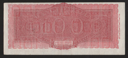 100 LIRE ITALIA TURRITA 10/12/1944 BB+