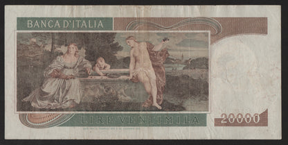 20000 LIRE TIZIANO 21/02/1975 BB