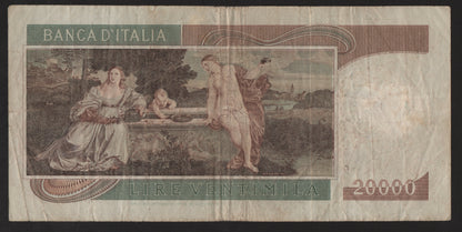 20000 LIRE TIZIANO 21/02/1975 BB