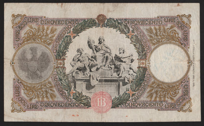 500 LIRE MIETITRICE (B.I.) 23/08/1943 BB