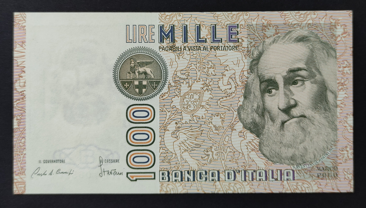 1000 LIRE POLO SERIE SOSTITUTIVA XD...A 28/10/1985 (SPL+) - Numismatica_ita