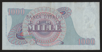 1000 LIRE VERDI 1° TIPO 20/05/1966 SPL