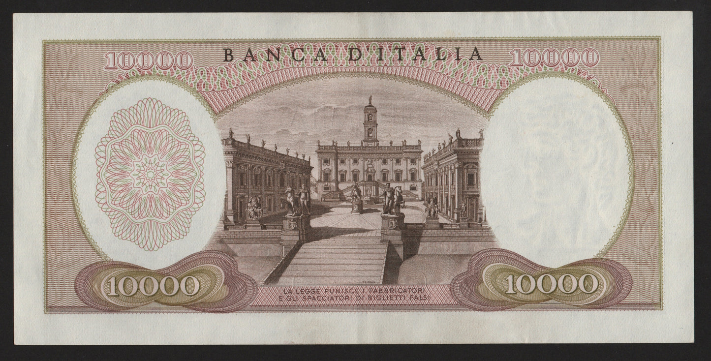 10000 LIRE MICHELANGELO 04/01/1968 SUP