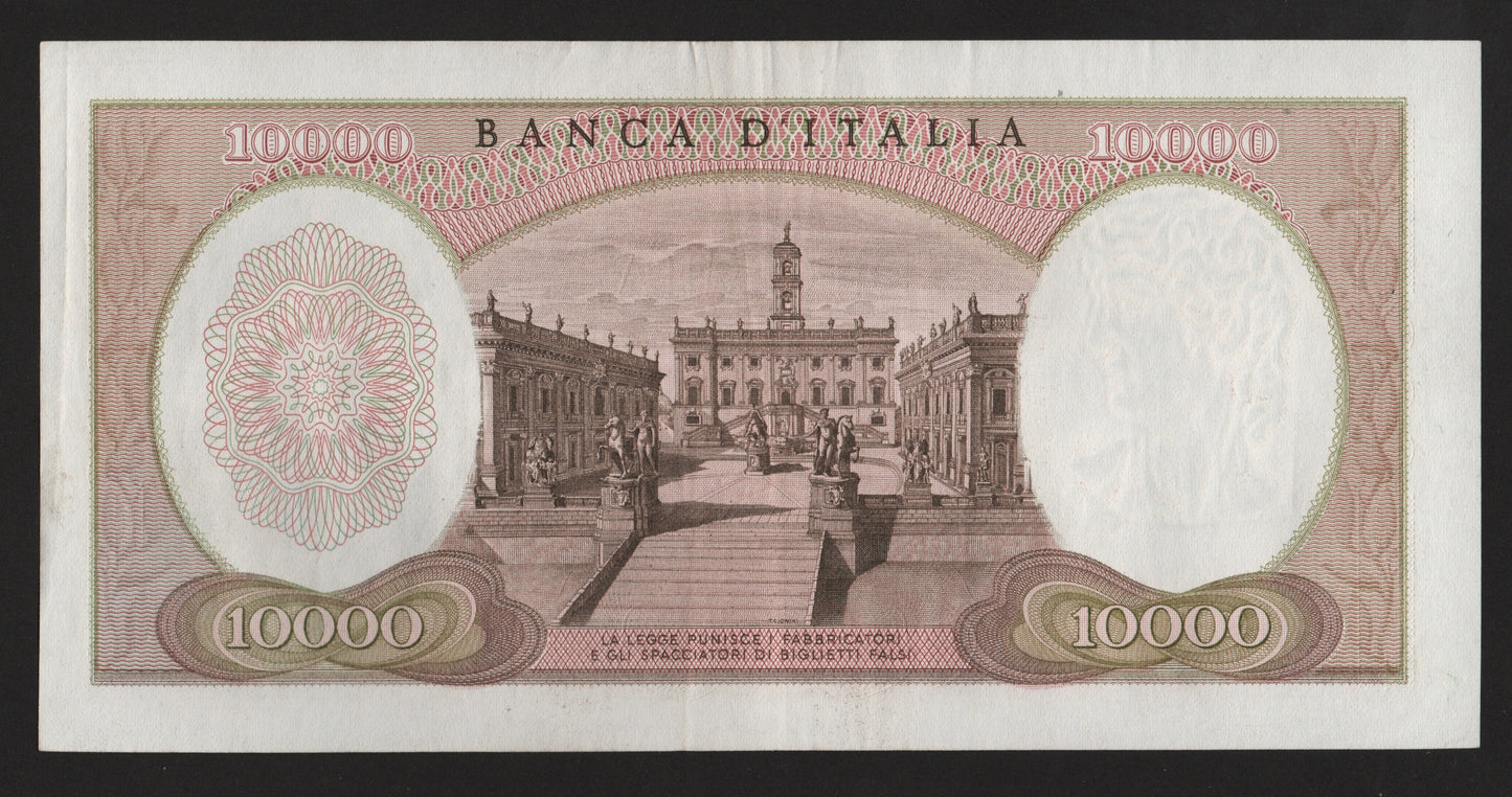 10000 LIRE MICHELANGELO 27/11/1973 BB+