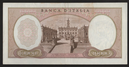 10000 LIRE MICHELANGELO 04/01/1968 qSPL