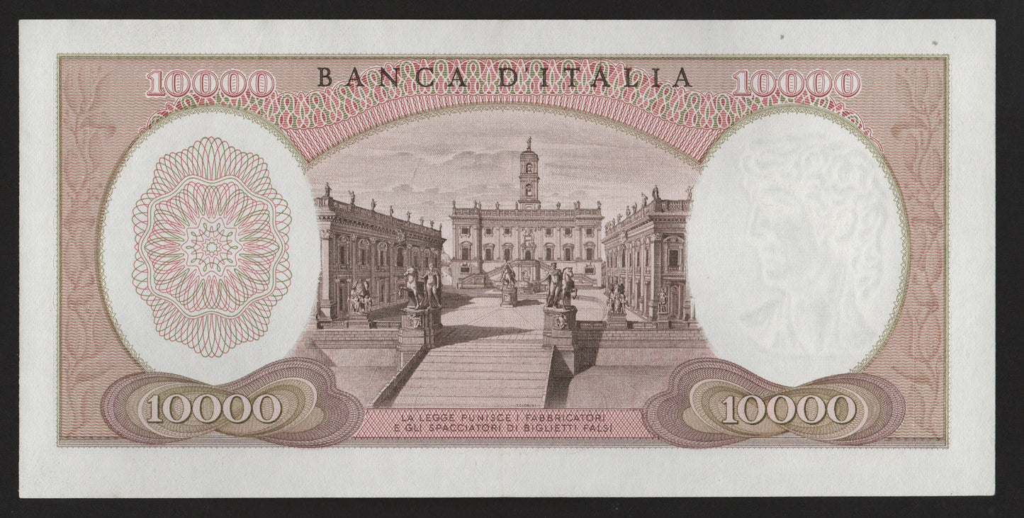 10000 LIRE MICHELANGELO 27/11/1973 SPL+