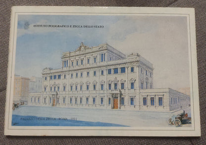 TRITTICO MONETE IN ARGENTO 1993 IPZS CENTENARIO FONDAZIONE BANCA D' ITALIA FDC