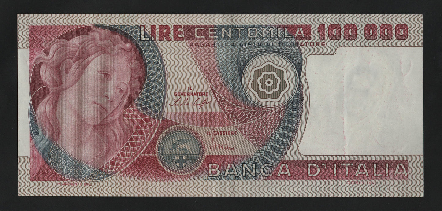 100.000 LIRE BOTTICELLI 20/06/1978 (SPL) - Numismatica_ita