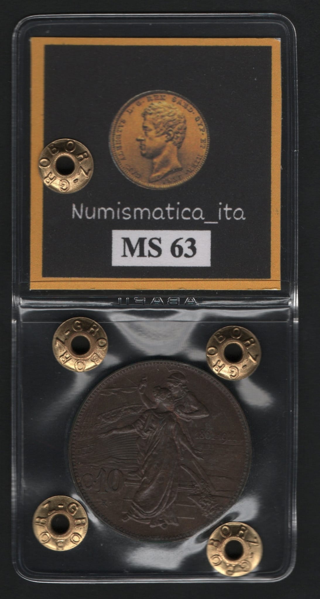 10 CENTESIMI CINQUANTENARIO 1911 (qFDC) - Numismatica_ita