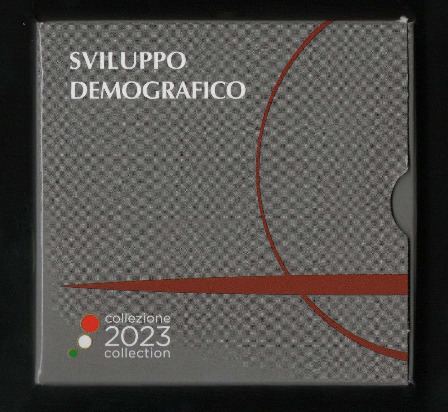 5 EURO SVILUPPO DEMOGRAFICO IPZS CON FIRMA DELL'INCISORE 2023 (FDC) - Numismatica_ita