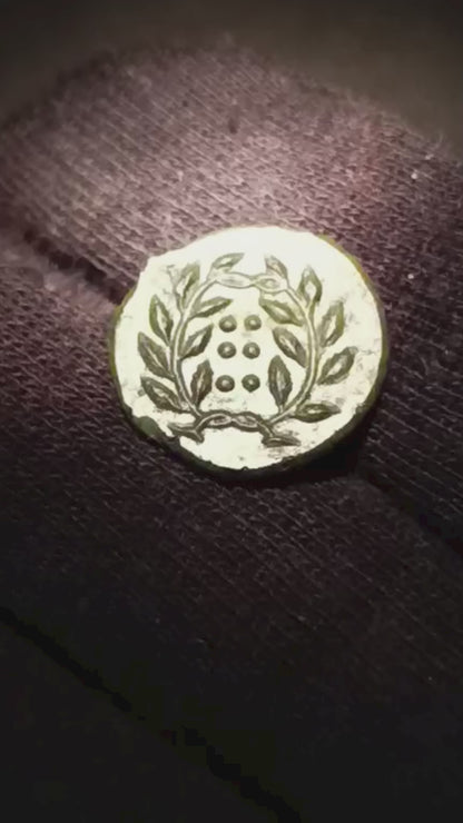 EMILITRA HIMERA SICILIA (415-409 A.C.) ANTICA MONETA MAGNA GRECIA IN BRONZO SPL