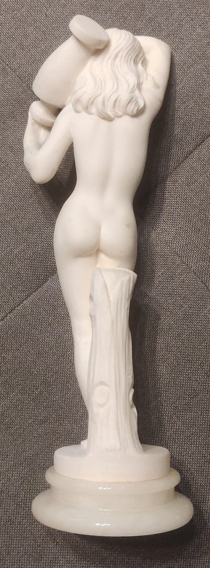 ELEGANTE STATUETTA IN GESSO STILE NEOCLASSICO - ARTE DA COLLEZIONE