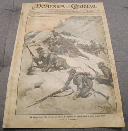 LOTTO 11 GIORNALI ANTICHI PRIMA GUERRA MONDIALE DA COLLEZIONE - Numismatica_ita