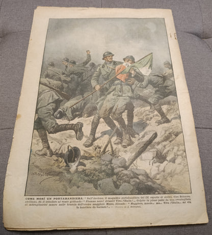 LOTTO 11 GIORNALI ANTICHI PRIMA GUERRA MONDIALE DA COLLEZIONE - Numismatica_ita