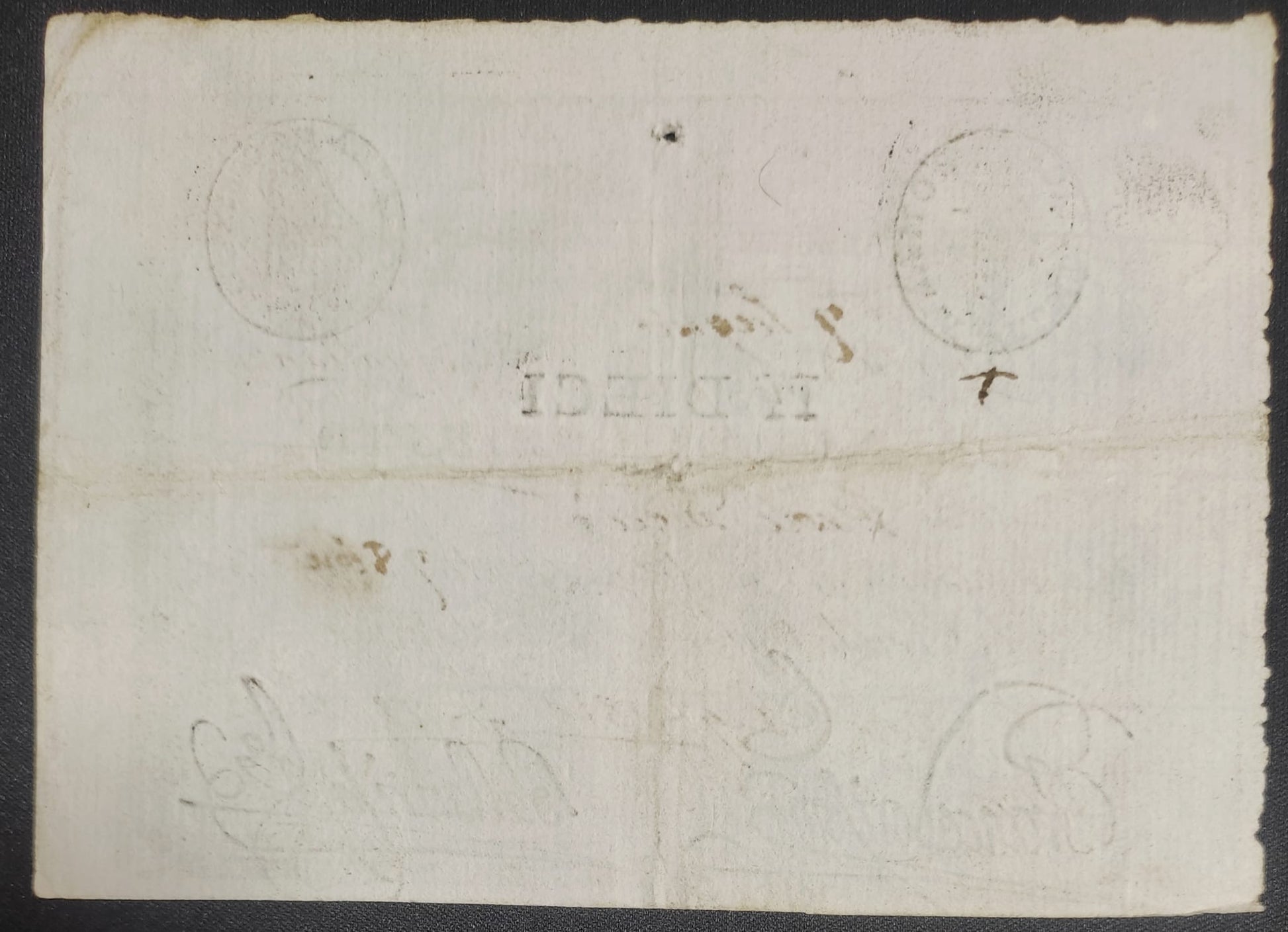 10 PAOLI 07/07/1798 BANCO DI SANTO SPIRITO REPUBBLICA ROMANA STATO PONTIFICIO SPL - Numismatica_ita