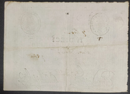 10 PAOLI 07/07/1798 BANCO DI SANTO SPIRITO REPUBBLICA ROMANA STATO PONTIFICIO SPL - Numismatica_ita