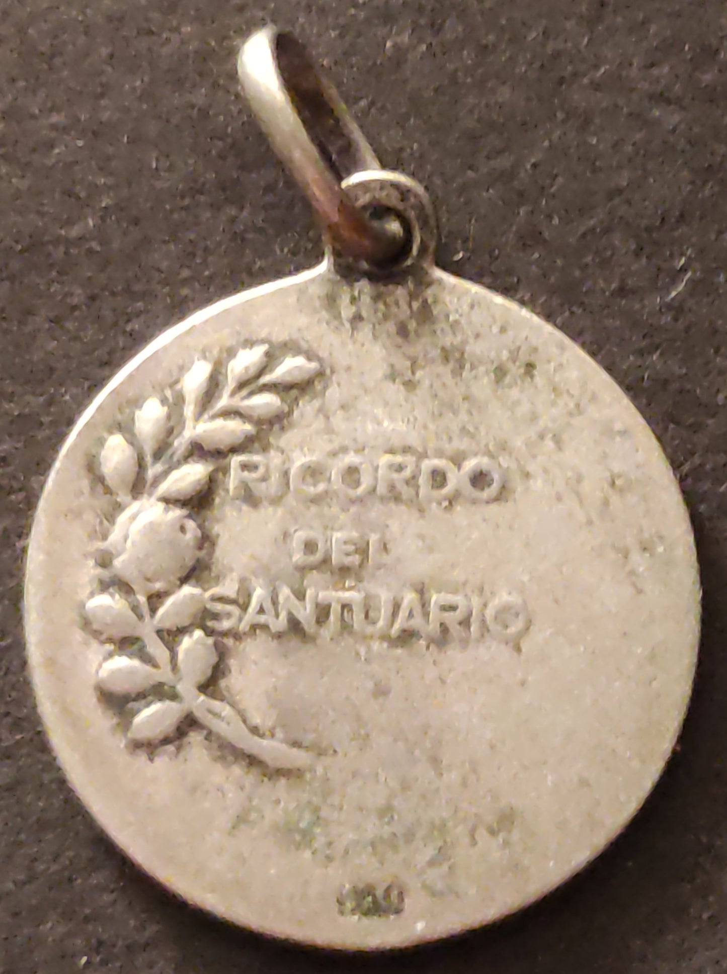 ANTICA MEDAGLIA RICORDO DEL SANTUARIO SANTA MARIA DI BARBANA MB