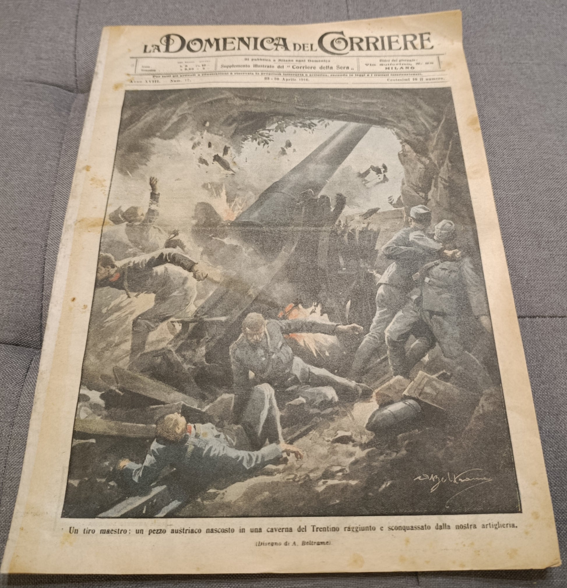 LOTTO 11 GIORNALI ANTICHI PRIMA GUERRA MONDIALE DA COLLEZIONE - Numismatica_ita