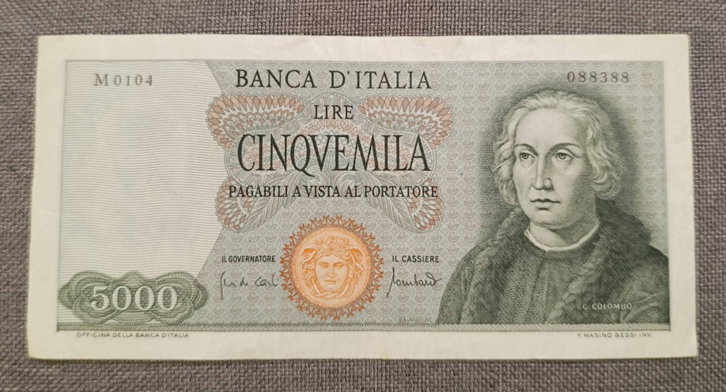 LOTTO BANCONOTE REPUBBLICA ITALIANA DA COLLEZIONE