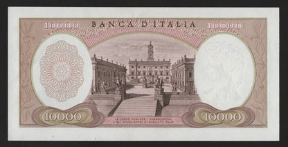 10000 LIRE MICHELANGELO 27/11/1973 qFDS