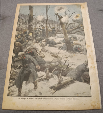 LOTTO 11 GIORNALI ANTICHI PRIMA GUERRA MONDIALE DA COLLEZIONE - Numismatica_ita