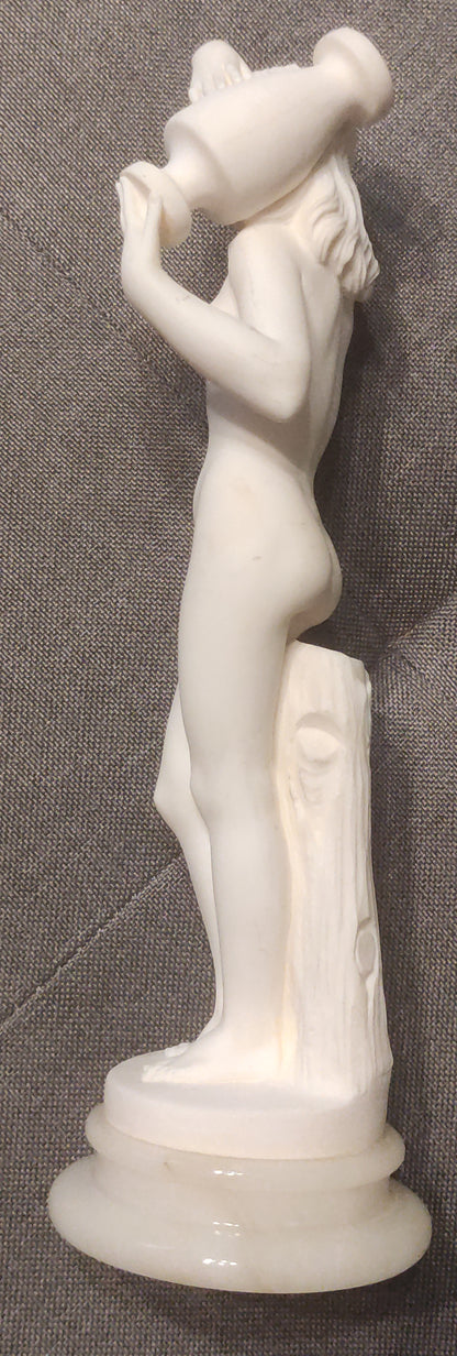 ELEGANTE STATUETTA IN GESSO STILE NEOCLASSICO - ARTE DA COLLEZIONE