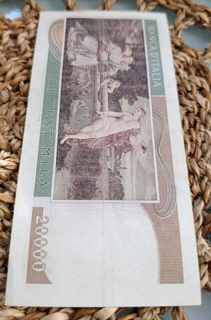 20000 LIRE TIZIANO VECELLIO 21/02/1975 BB - Numismatica_ita