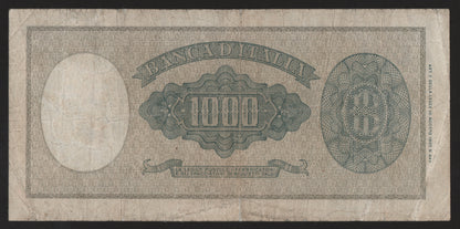 1000 LIRE ITALIA ORNATA DI PERLE (MEDUSA) 15/09/1959 qBB