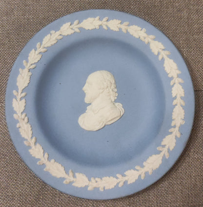 PIATTO WEDGWOOD JASPERWARE WILLIAM SHAKESPEARE CON SCATOLA ORIGINALE ANNI '60