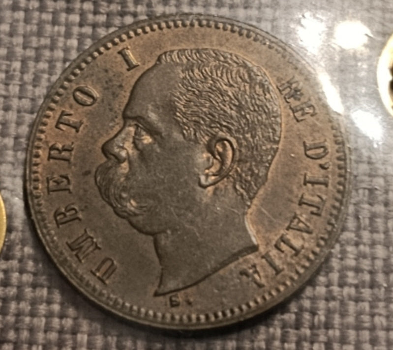 2 CENTESIMI 1898 UMBERTO I qFDC