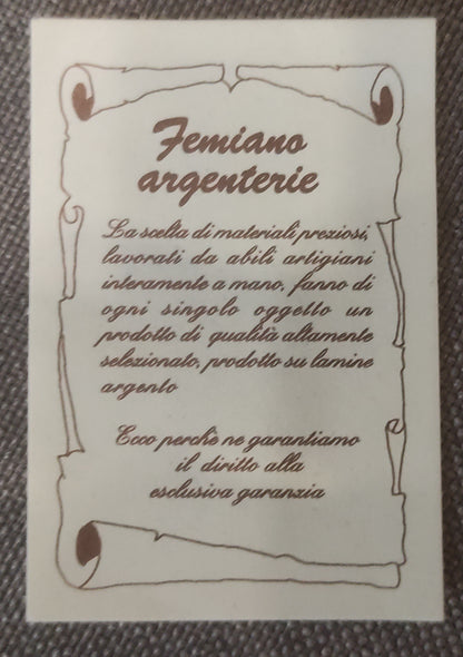 PLACCHE ARGENTO STILE NEOCLASSICO - FEMIANO ARGENTERIE - DECORAZIONE PER CASA