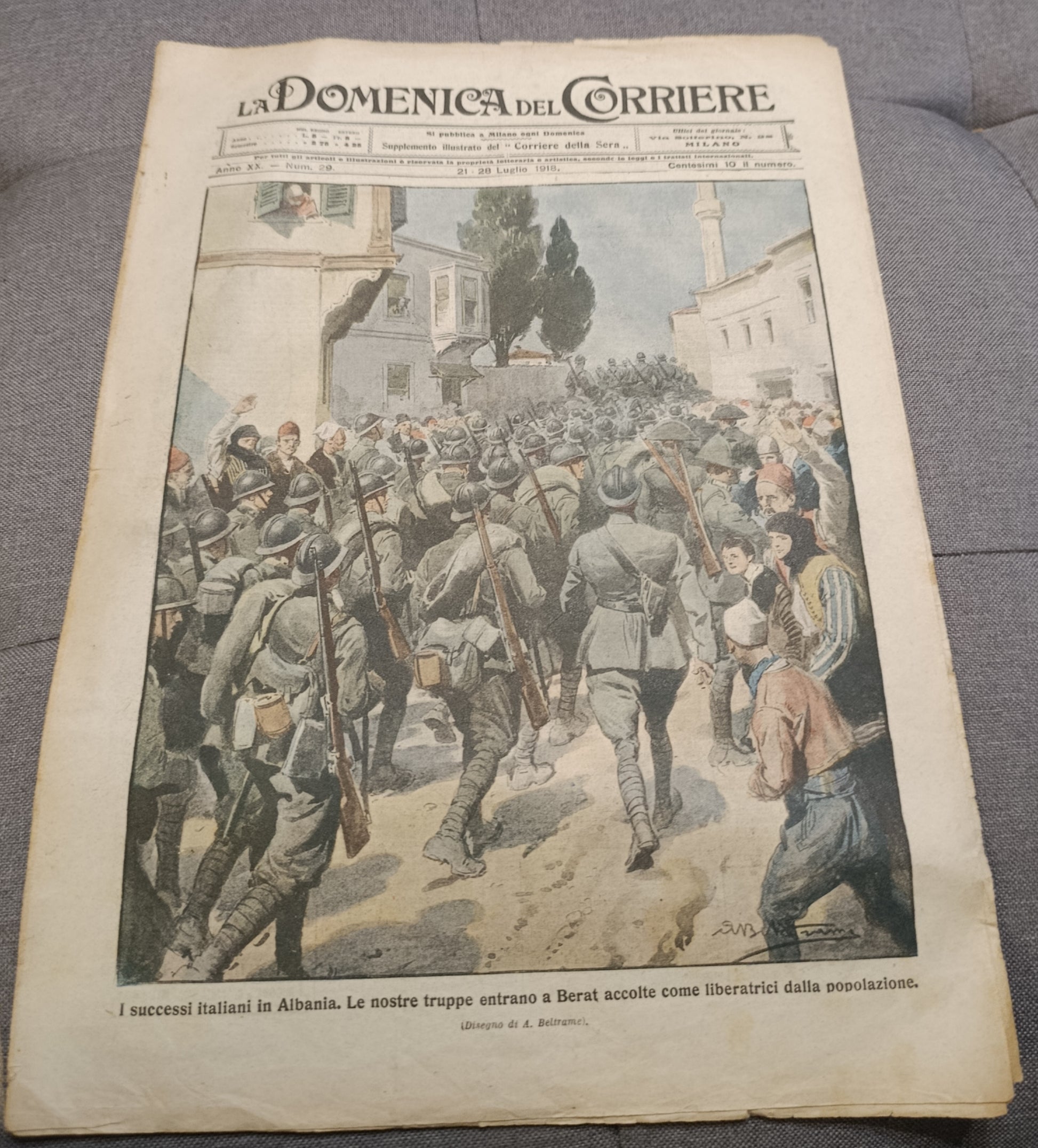 LOTTO 11 GIORNALI ANTICHI PRIMA GUERRA MONDIALE DA COLLEZIONE - Numismatica_ita