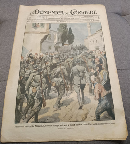 LOTTO 11 GIORNALI ANTICHI PRIMA GUERRA MONDIALE DA COLLEZIONE - Numismatica_ita