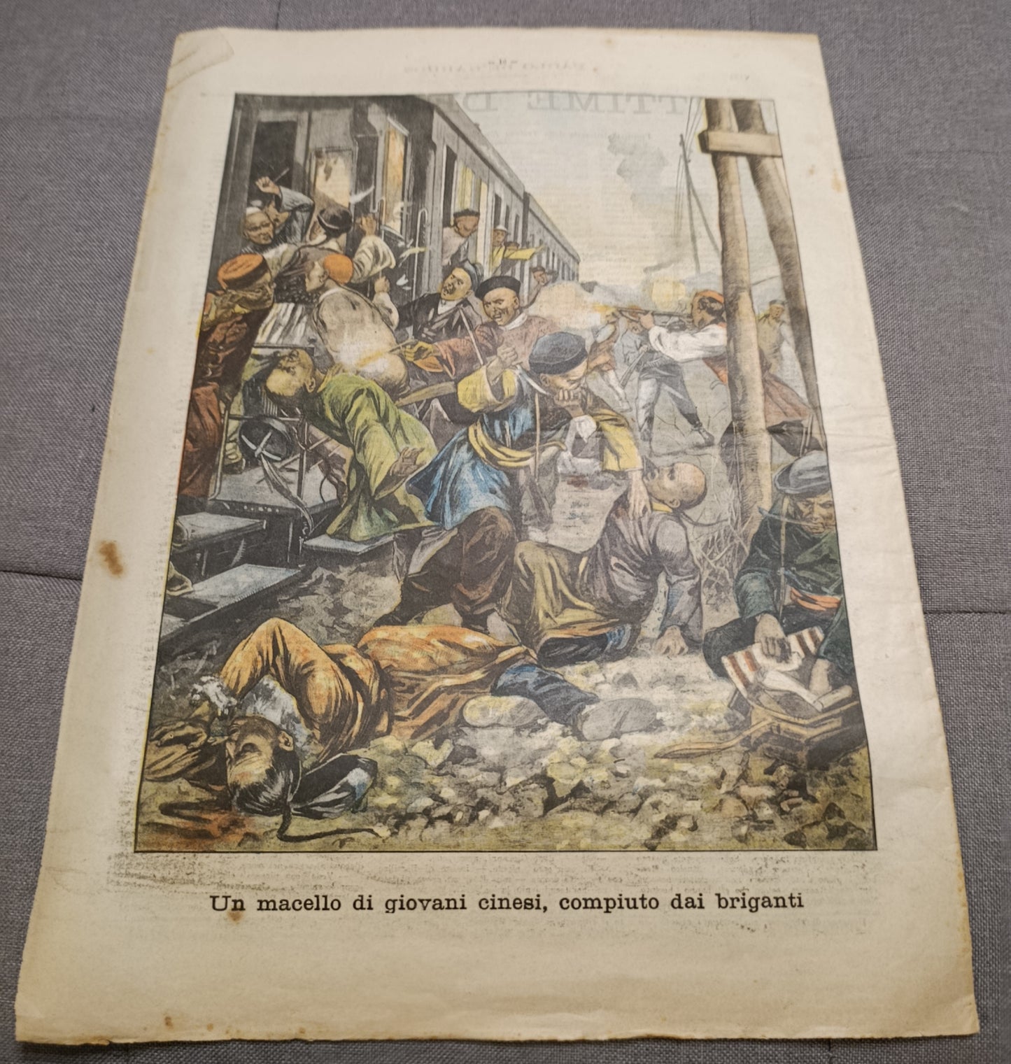 LOTTO 11 GIORNALI ANTICHI PRIMA GUERRA MONDIALE DA COLLEZIONE - Numismatica_ita