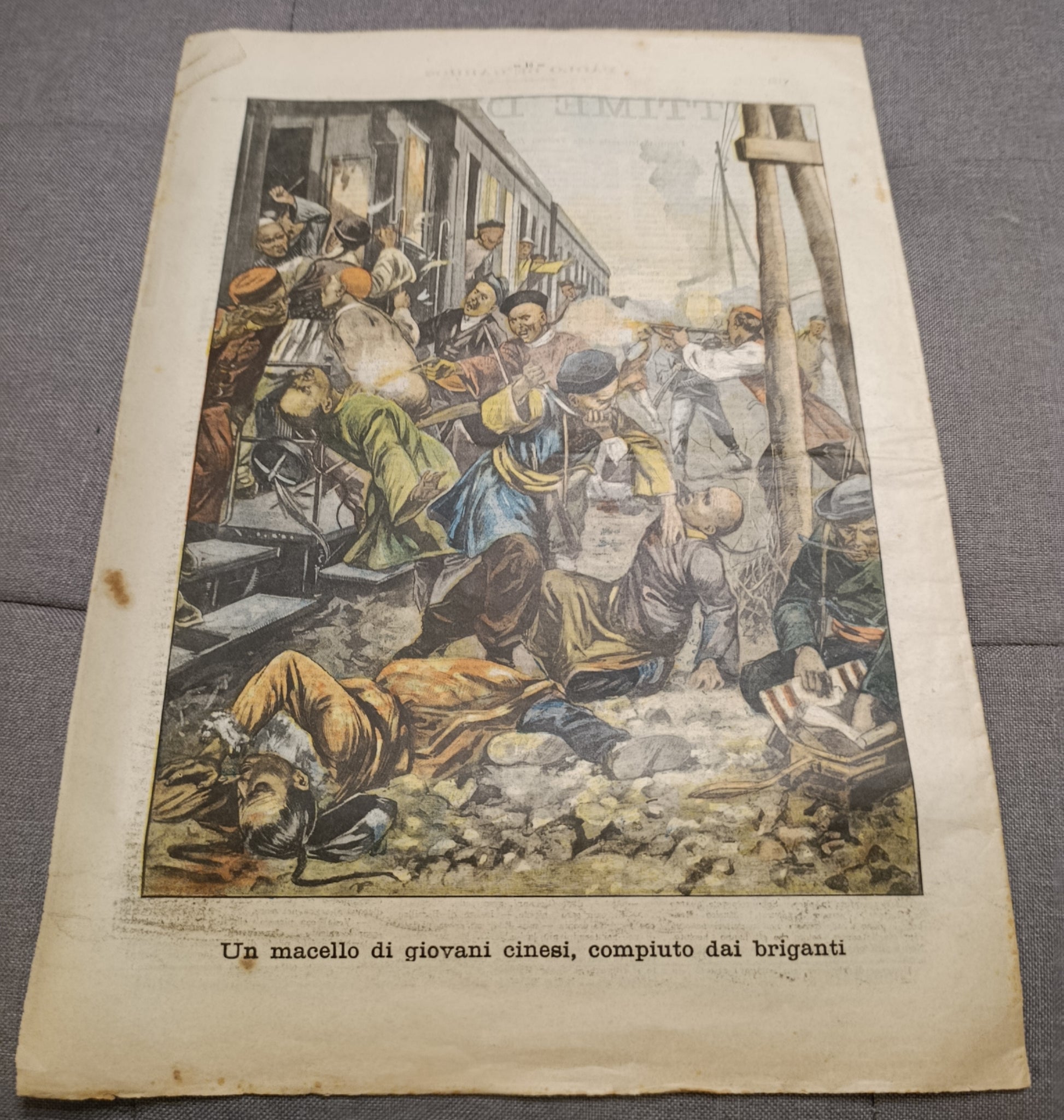 LOTTO 11 GIORNALI ANTICHI PRIMA GUERRA MONDIALE DA COLLEZIONE - Numismatica_ita