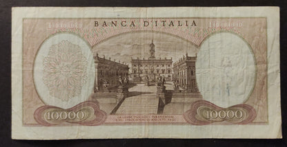 10000 LIRE MICHELANGELO 15/02/1973 BB