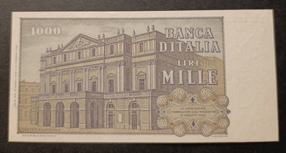 1000 LIRE VERDI 2° TIPO 25/03/1969 qFDS