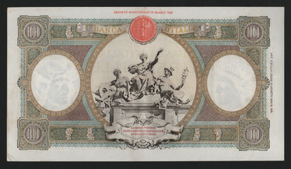 1000 LIRE REGINE DEL MARE (FASCIO) 15/03/1943 SPL - Numismatica_ita