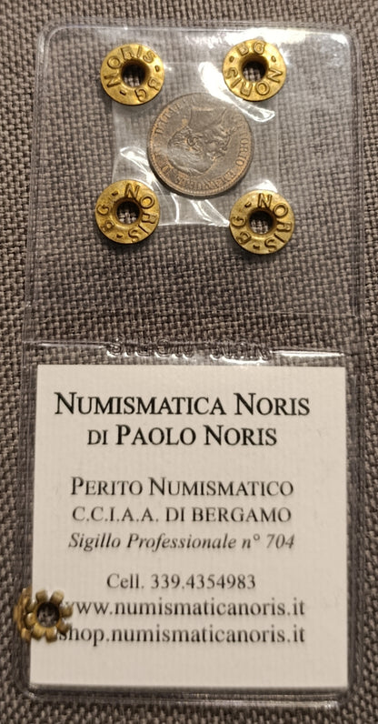 1 CENTESIMO 1867 TORINO VITTORIO EMANUELE II FDC